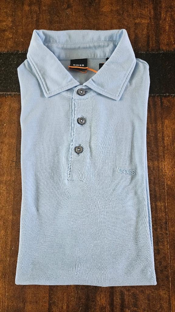 Hugo Boss polo heren, Kleding | Heren, Polo's, Maat 52/54 (L), Blauw, Nieuw, Ophalen of Verzenden