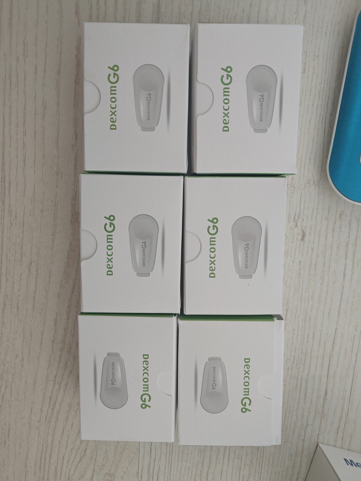 dexcom G6 transmitters 6 stuks, Ophalen of Verzenden, Nieuw, Ogen