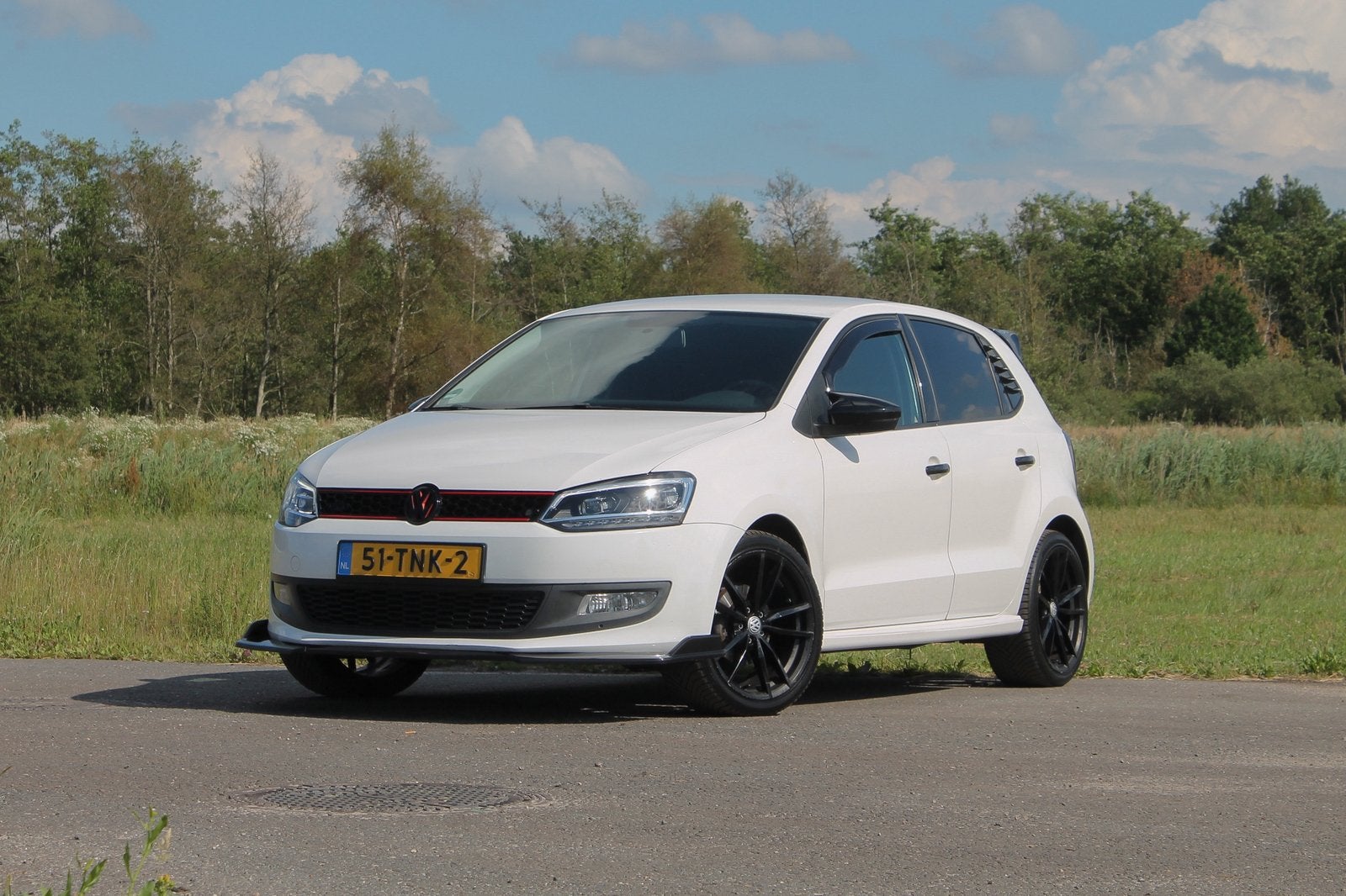Volkswagen Polo BlueMotion 1.2 TDI 2012 Candy White, Auto's, Volkswagen, Voorwielaandrijving, Stof, Zwart, 1199 cc
