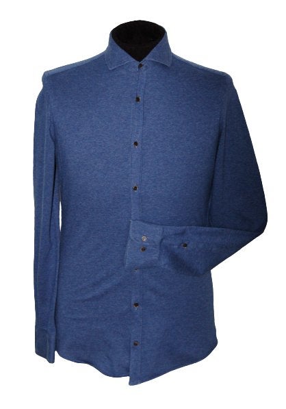 Mc.Gregor overhemd, tailored fit blauw, Mt. 38 / S, Kleding | Heren, Halswijdte 38 (S) of kleiner, Zo goed als nieuw, Verzenden