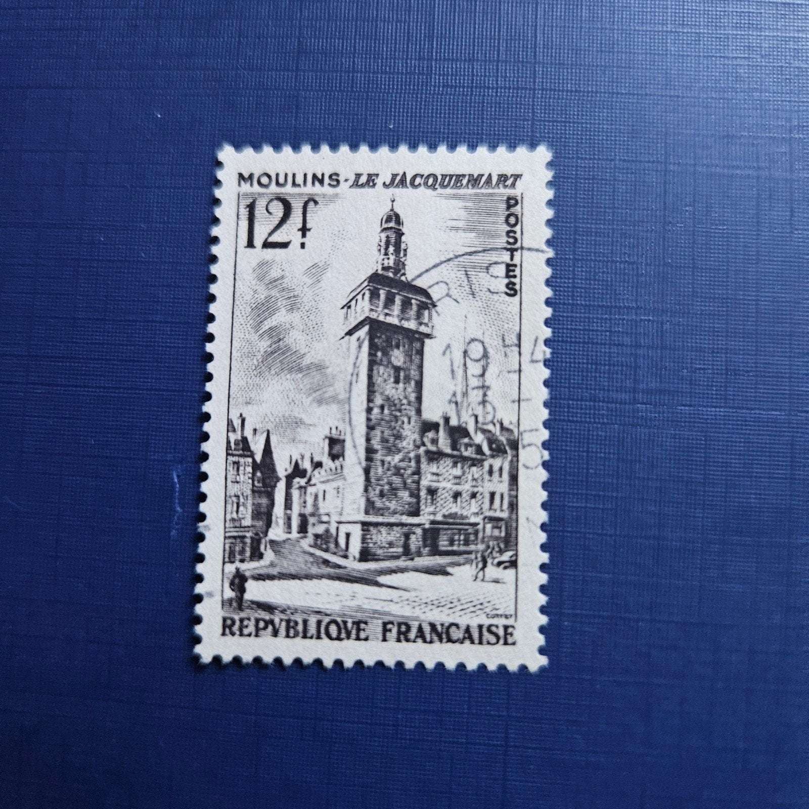 Frankrijk nr 1050, Ophalen of Verzenden, Gestempeld