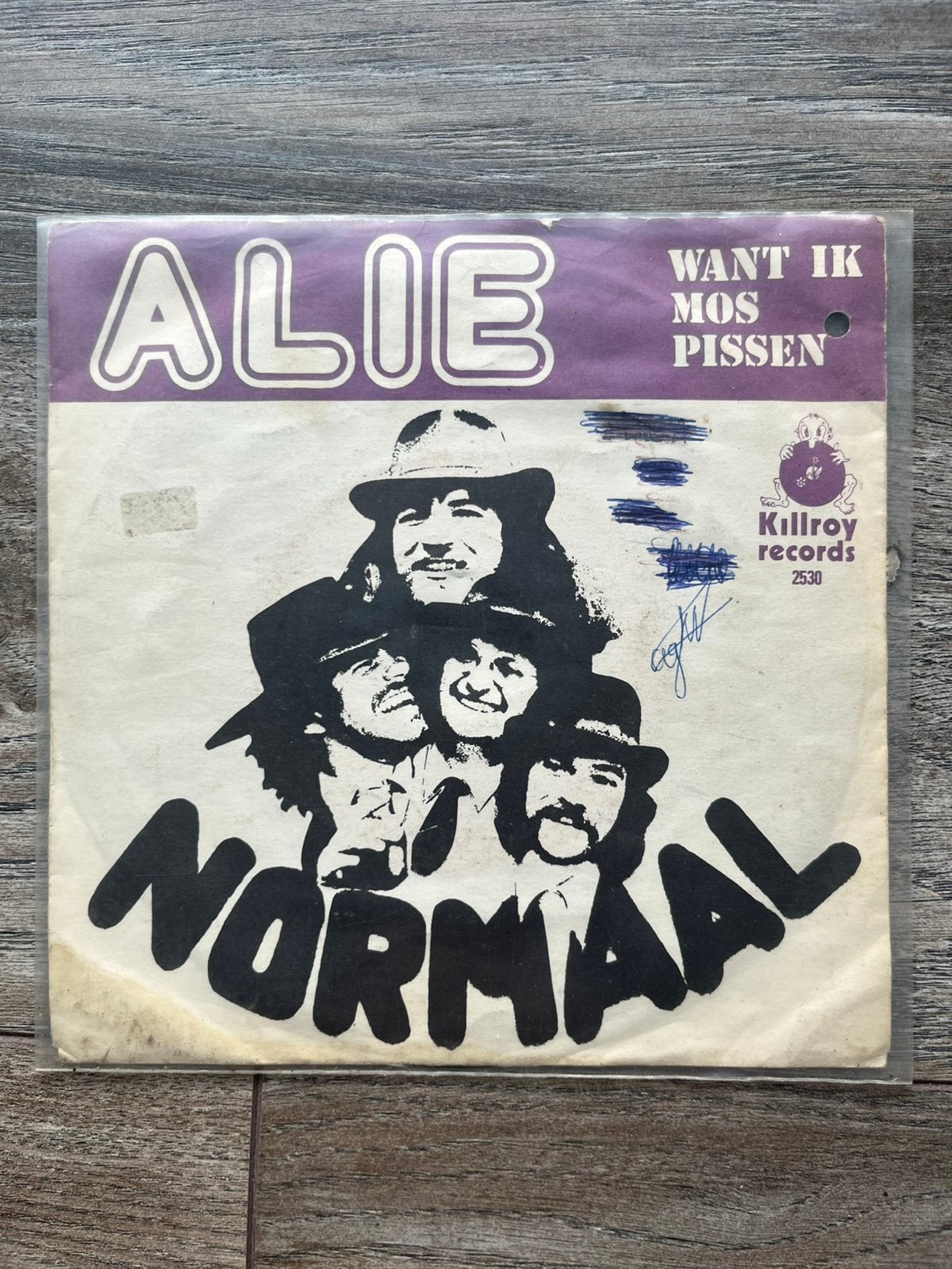 Normaal - Alie, Cd's en Dvd's, Vinyl | Nederlandstalig, Ophalen of Verzenden, Zo goed als nieuw, Overige formaten, Levenslied of Smartlap