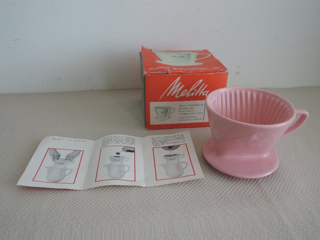 Aardewerk Melitta koffiefilter in verpakking, Overige typen, Nieuw, Ophalen of Verzenden, Steen/keramiek