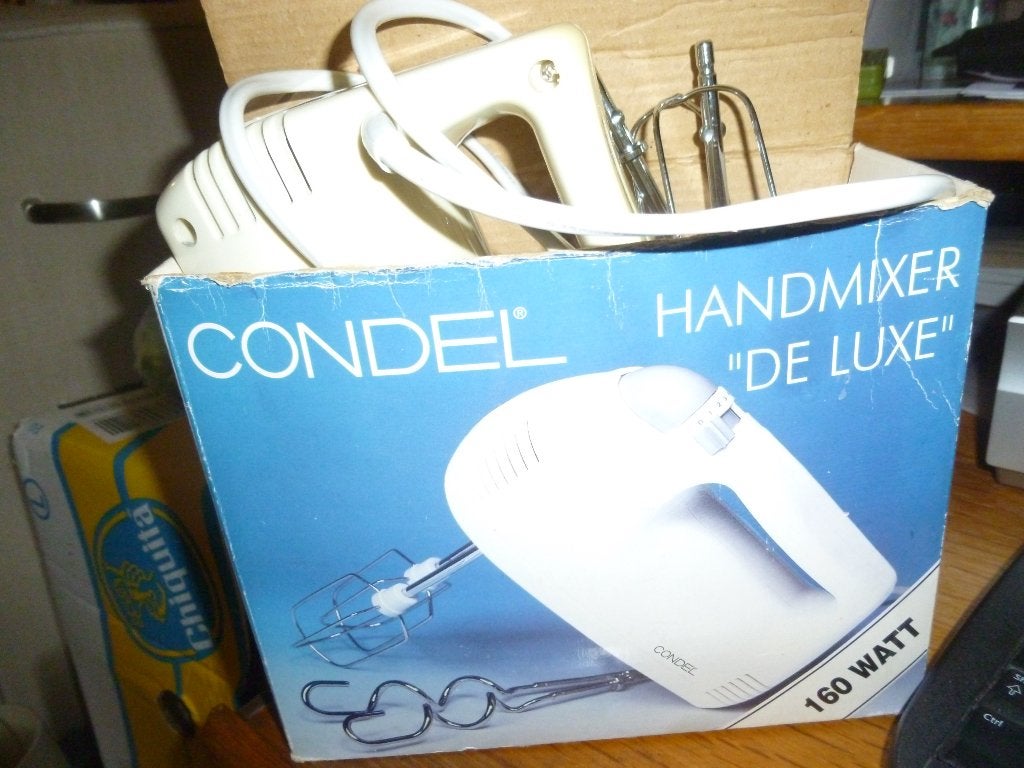 Handmixer  de luxe   Condel, Minder dan 1 liter, Ophalen, Gebruikt, 3 snelheden of meer
