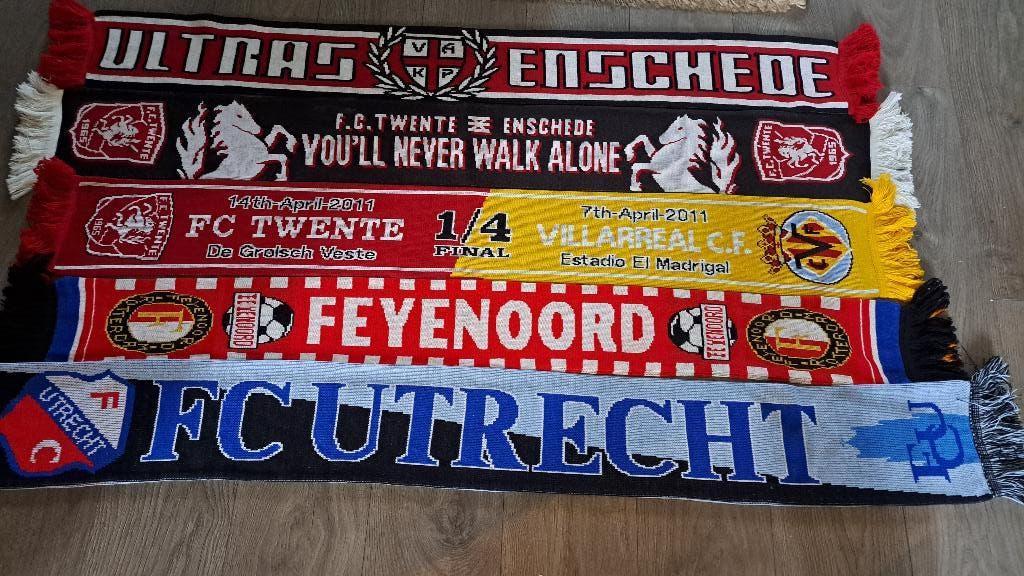 Diverse Voetbalclub sjaals###GEEEN ULTRA SJAAL MEER !!!!!!, Verzenden, Zo goed als nieuw, Overige binnenlandse clubs, Vaantje of Sjaal
