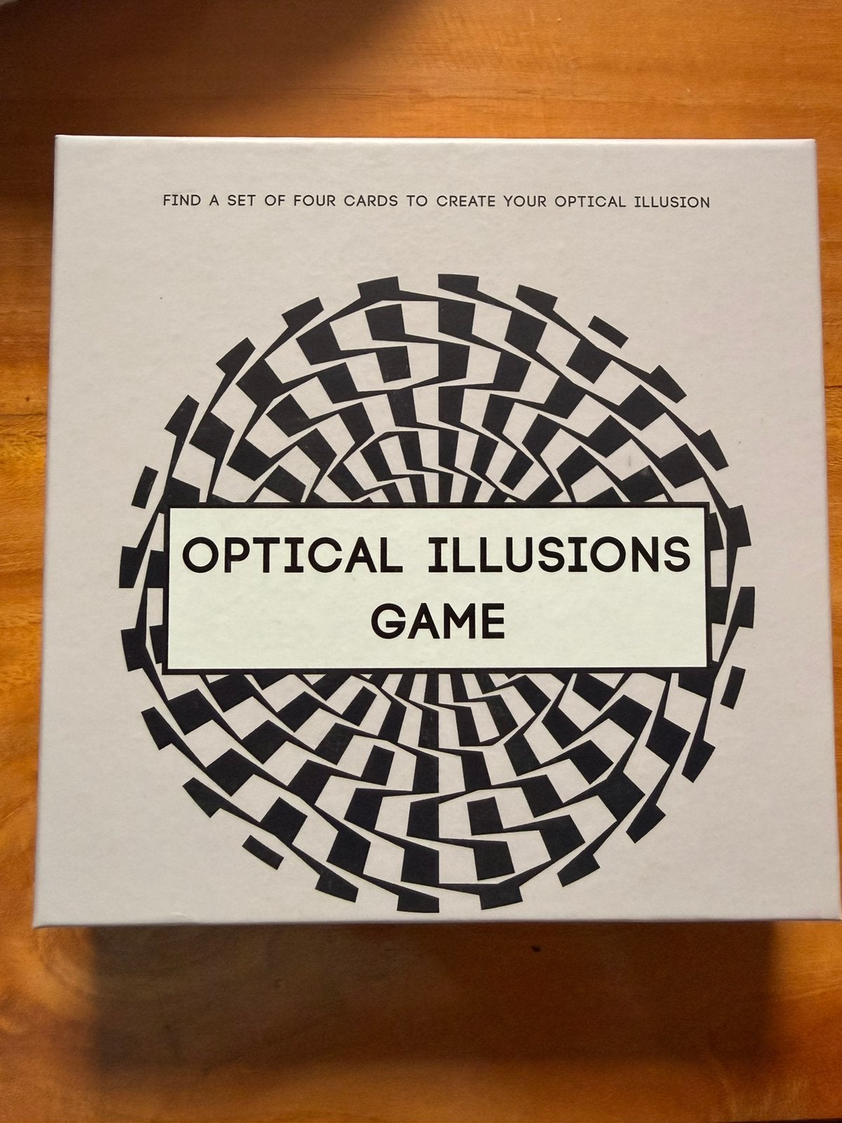 Optical illusions game - spel Paul Baars design, Ophalen of Verzenden, Zo goed als nieuw