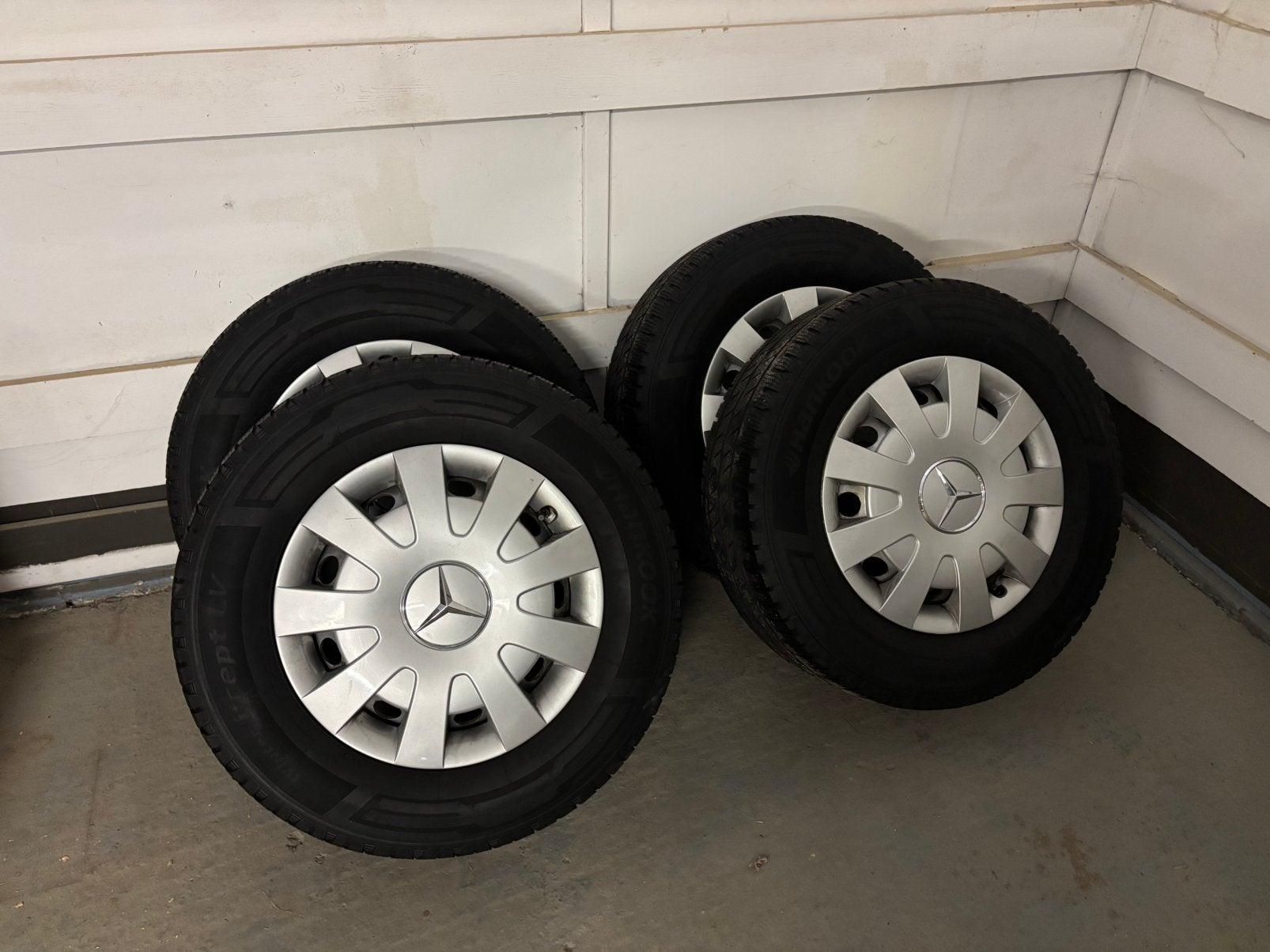 Mercedes sprinter velgen met winterband, Auto-onderdelen, Banden en Velgen, Ophalen, Overige, Bestelwagen, Overige