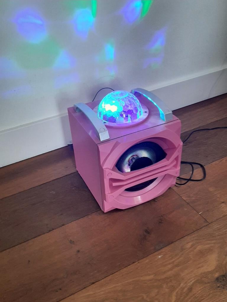 Wonky Monkey Disco Party Speaker met Bluetooth en LED, Overige merken, Overige typen, Ophalen of Verzenden, Zo goed als nieuw