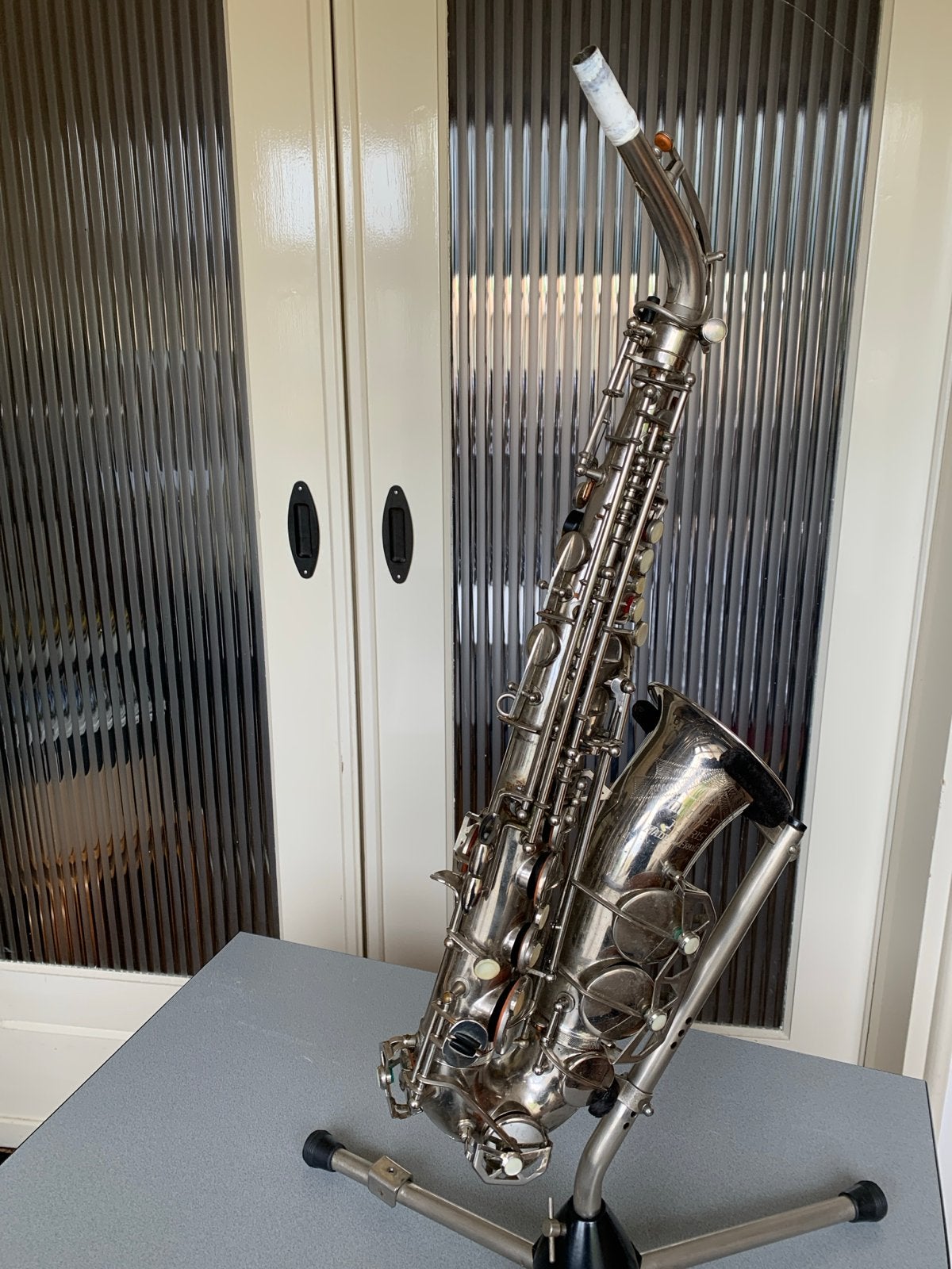 Dolnet alt saxofoon, Muziek en Instrumenten, Ophalen, Gebruikt, Alt, Met koffer