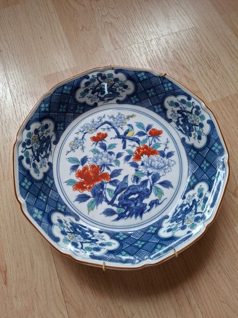 Arita ware wandbord, Ophalen