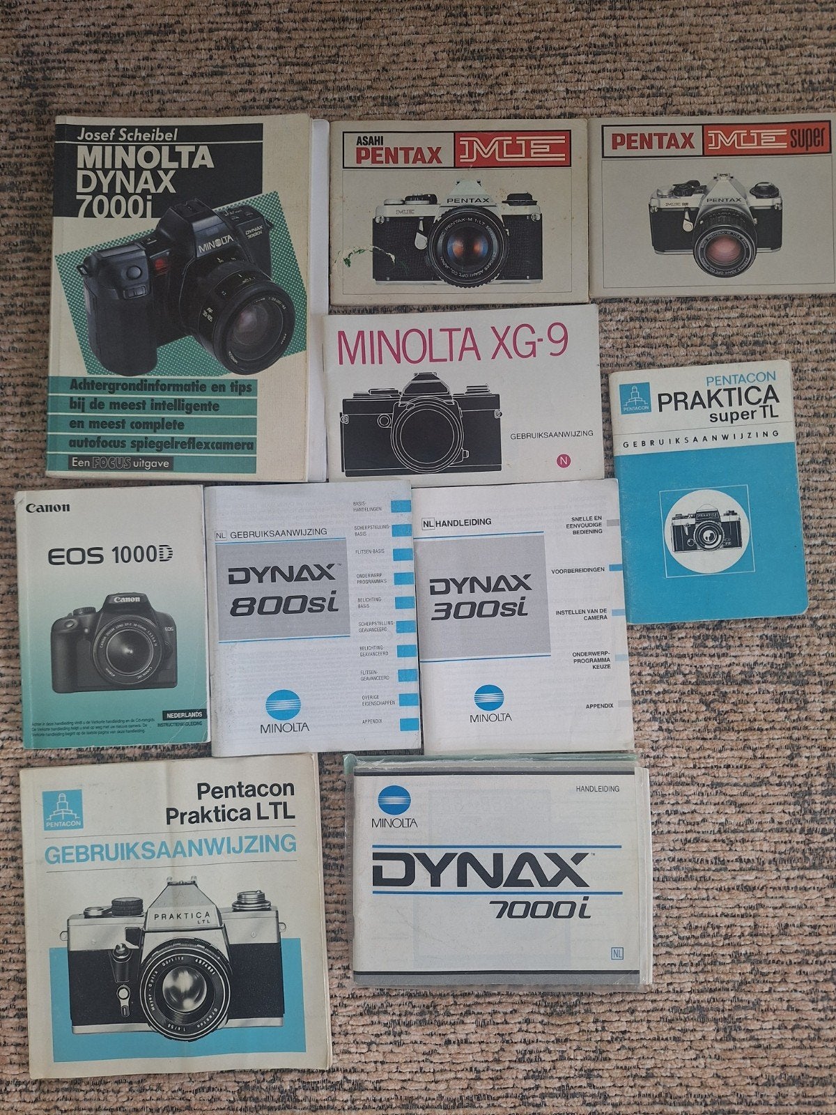 Handleidingen voor camera's, Ophalen of Verzenden, Spiegelreflex, Canon