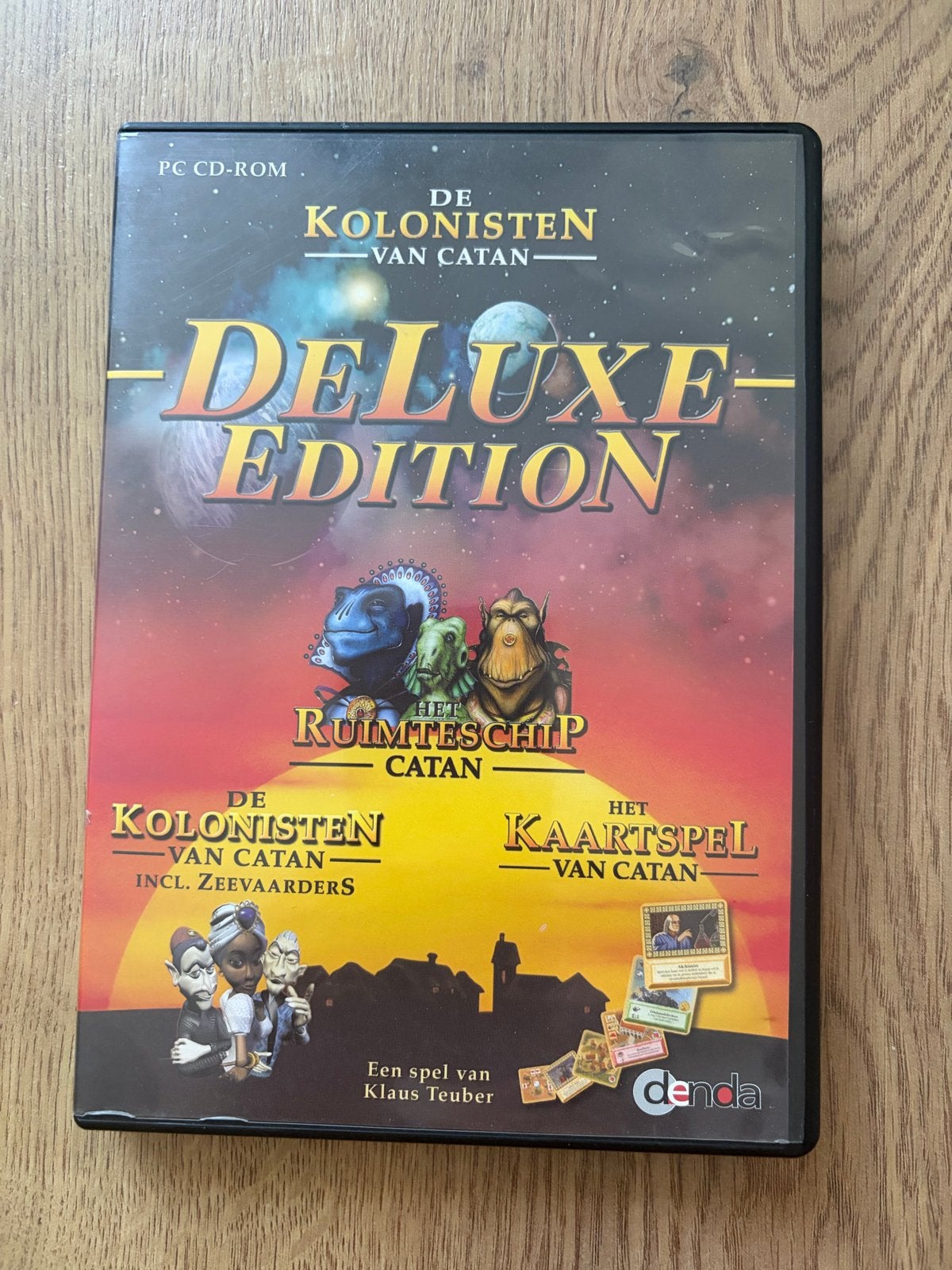 De Kolonisten van Catan Deluxe Edition PC CD-ROM, Gebruikt, Eén computer, Ophalen of Verzenden, 3 spelers of meer
