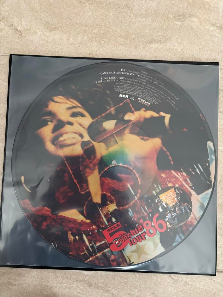 Five Star - Crunchie Tour '86 Picture Disc Vinyl, 1980 - 1989, Ophalen of Verzenden, Zo goed als nieuw, Picture disc