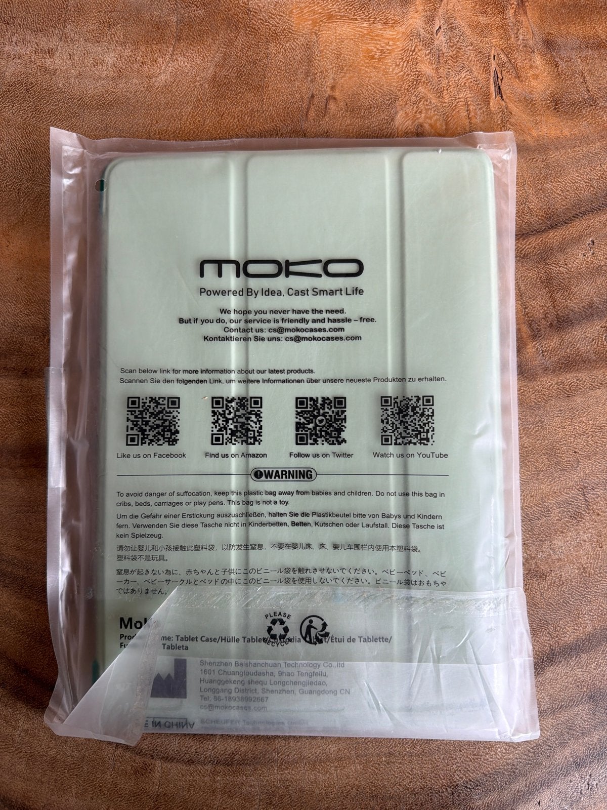 Moko Hoesje voor iPad 10.2 inch - Groen, Computers en Software, Apple iPads, 10 inch, Apple iPad, Nieuw, Ophalen of Verzenden