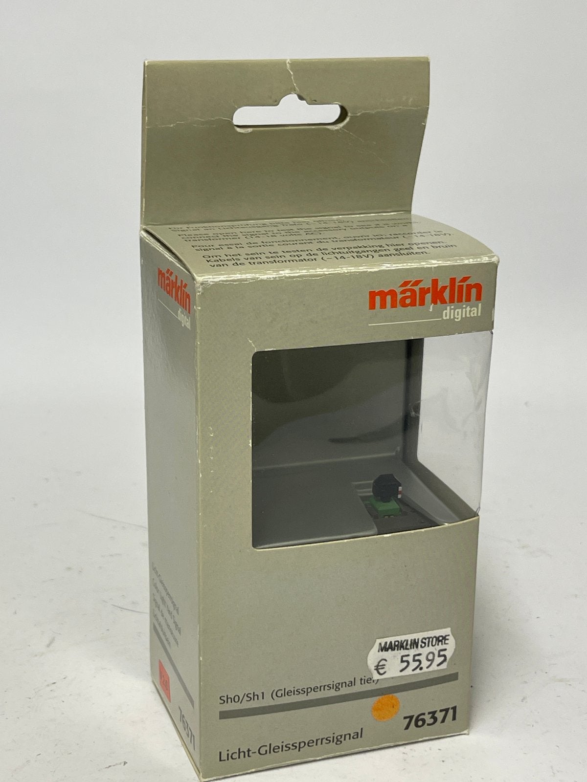 ** NIEUWSTAAT ** Märklin 76371 ** DWERGSEIN **, Wisselstroom, Overige typen, Ophalen of Verzenden, Zo goed als nieuw
