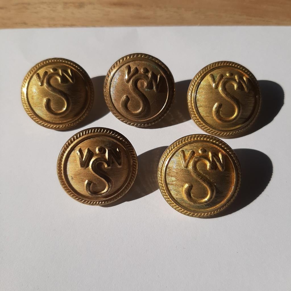 VNS 5 x knopen, Ophalen of Verzenden