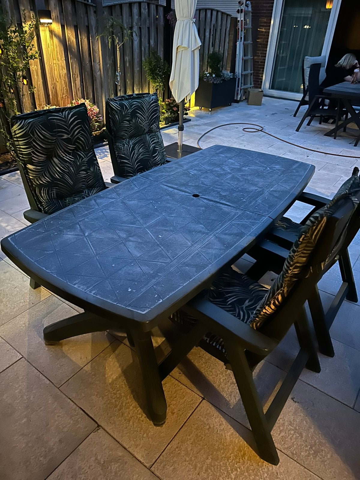 Hartman Prestige Tuinset, Tuin en Terras, Ophalen, Zo goed als nieuw, Kunststof