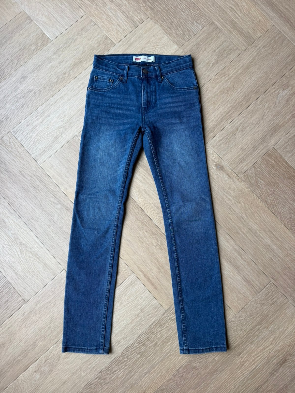 Levi’s, spijkerbroek, 510, stretch jeans, maat 12 (maat 152), Ophalen of Verzenden, Zo goed als nieuw, Jongen of Meisje, Broek