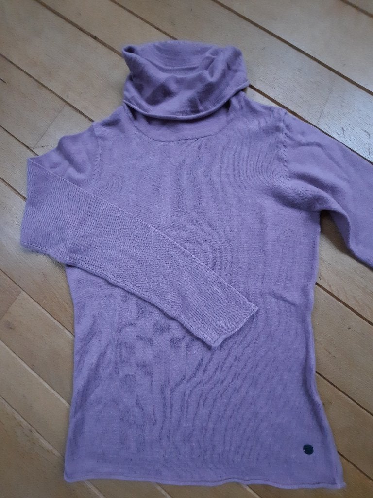 Manguun kol trui lila paars maat M, Kleding | Dames, Maat 38/40 (M), Paars, Ophalen of Verzenden, Zo goed als nieuw
