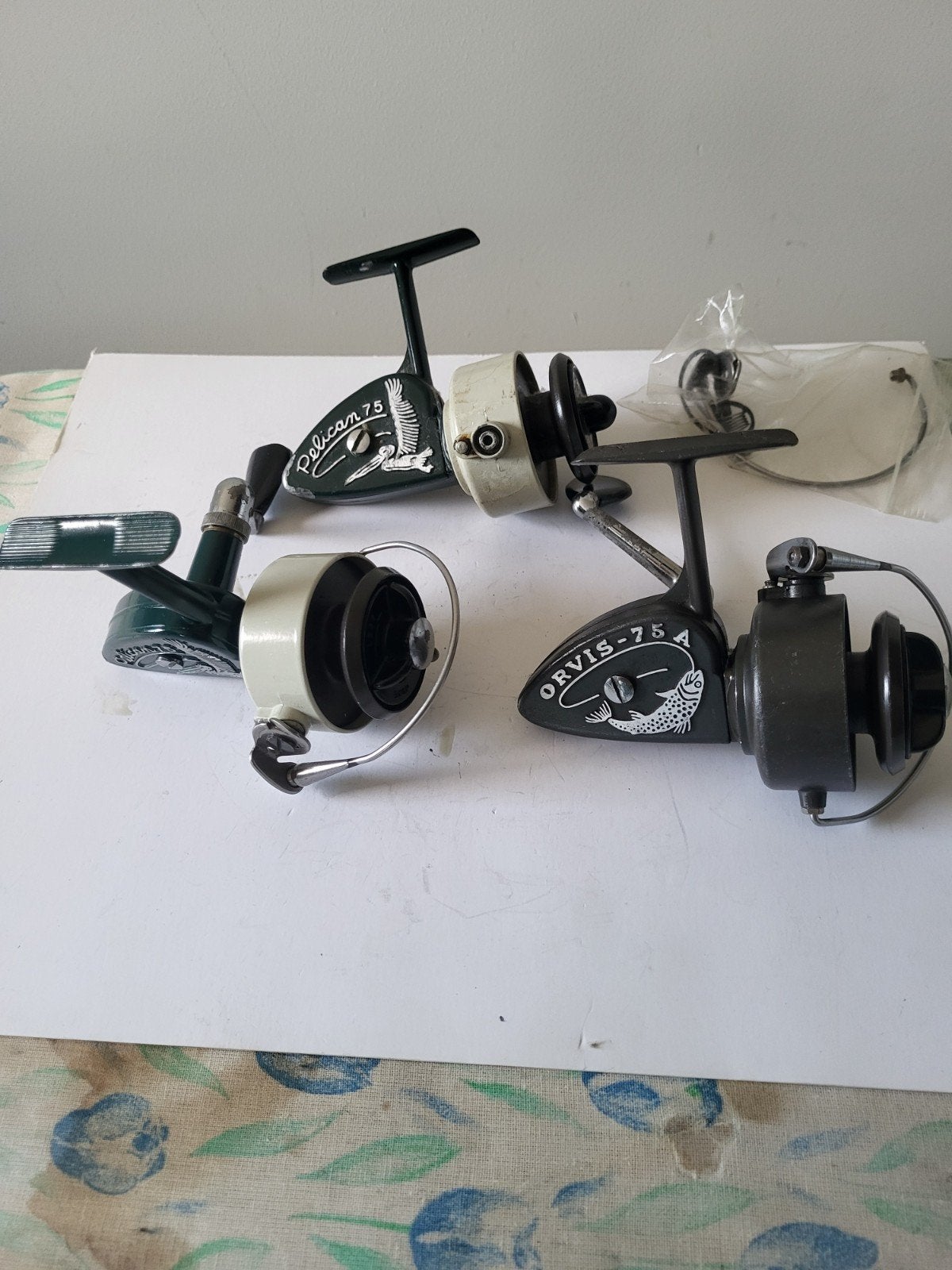 2x Pelican 75 en 1 Orvis 75 (Lees), Ophalen of Verzenden, Gebruikt, Molen