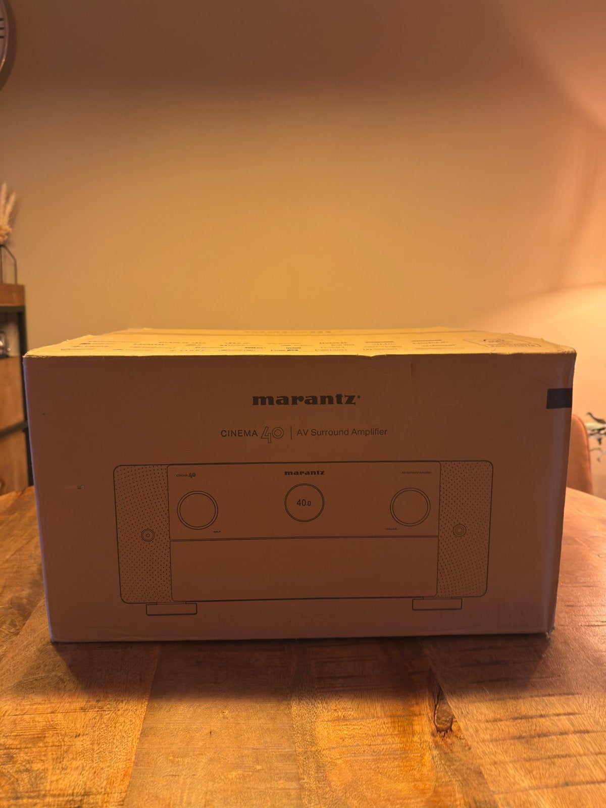 Marantz Cinema 40 - Nieuwstaat met doos!, Ophalen, Zo goed als nieuw, 120 watt of meer, Marantz