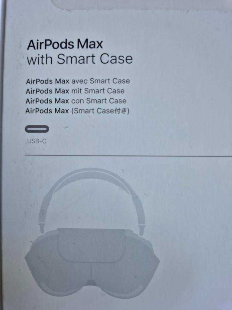 Apple AirPods Max, Audio, Tv en Foto, Koptelefoons, Overige merken, Nieuw, Draadloos, Op oor (supra aural)