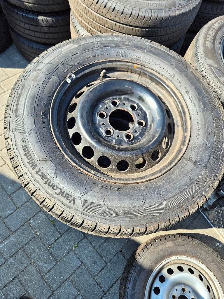 Mercedes sprinter velgenset staal, Ophalen, Bestelwagen, 16 inch, Banden en Velgen