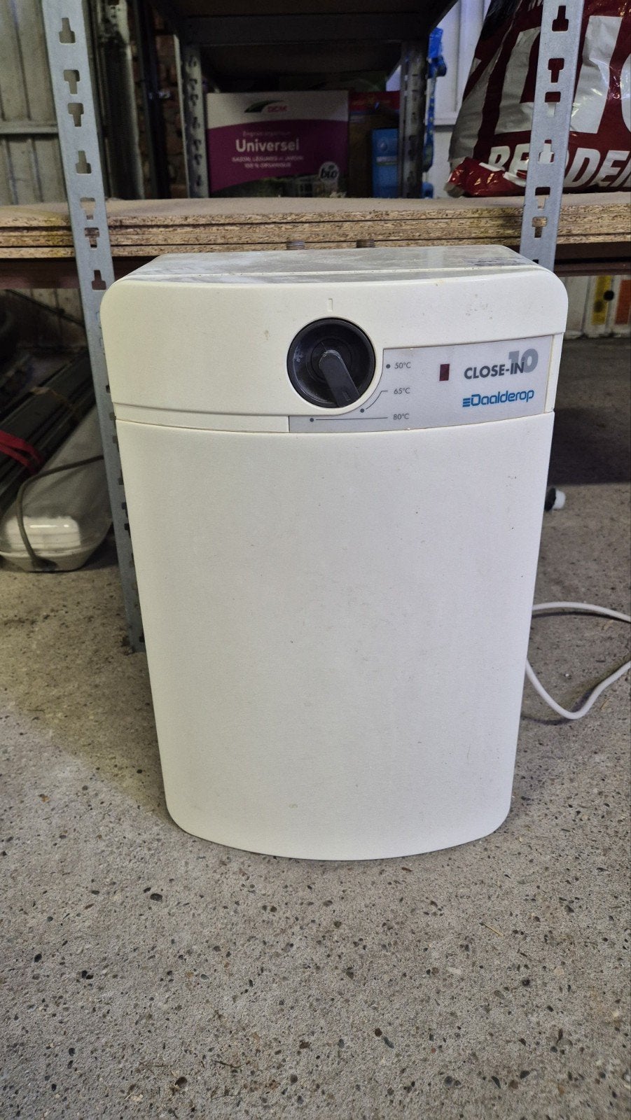 Daalderop Close-in 10 liter keukenboiler - werkt prima, Minder dan 20 liter, Ophalen of Verzenden, Gebruikt, Boiler