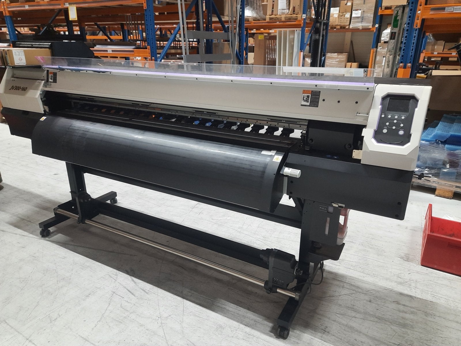 Mimaki eco solvent JV300-160 Inkjetrolprinter 8 kleuren, Computers en Software, Printers, Gebruikt, Printer, Inkjetprinter, Kleur printen