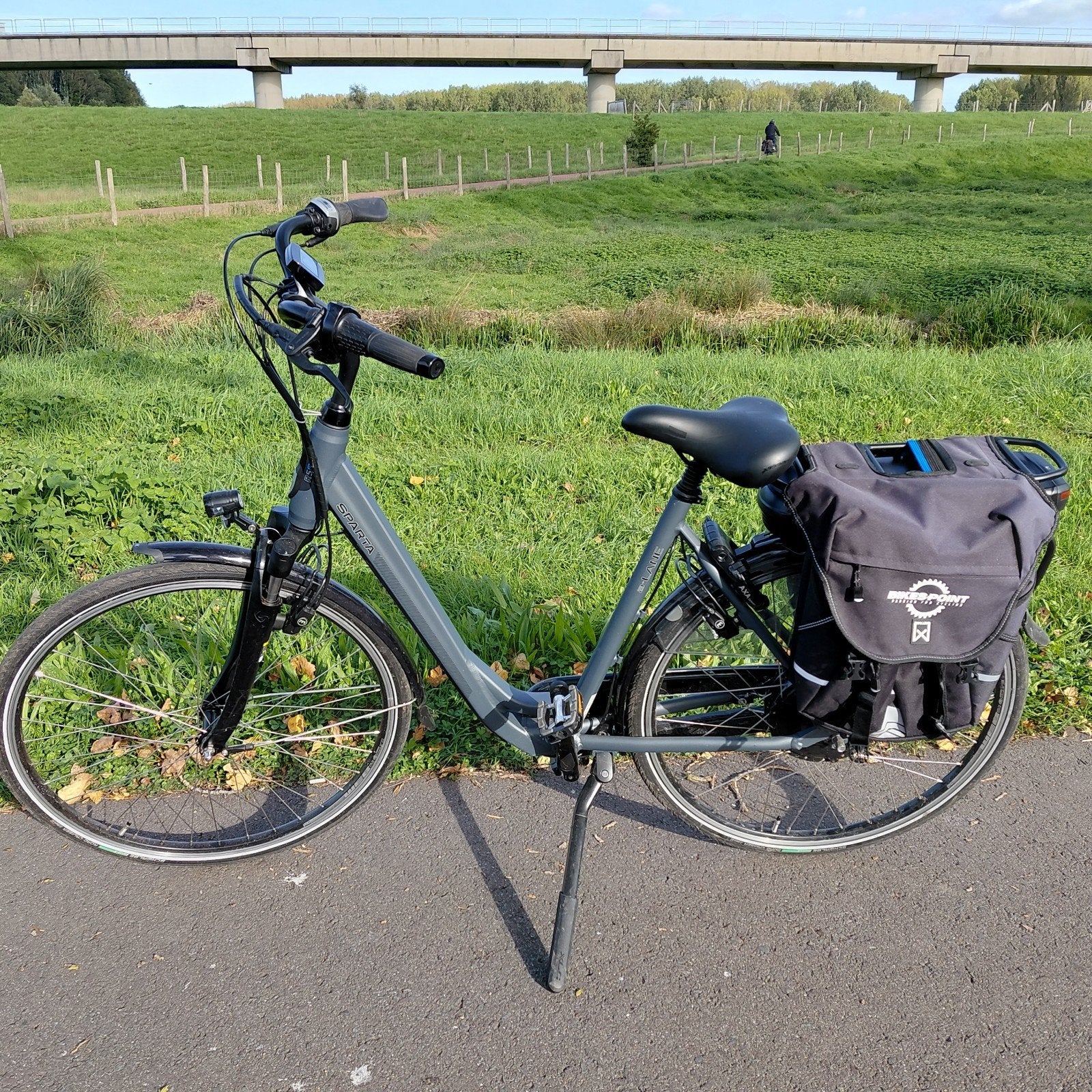 Z.G.A.N. Sparta elektrische fiets, fietstassen en extra slot, Ophalen, Zo goed als nieuw, Sparta