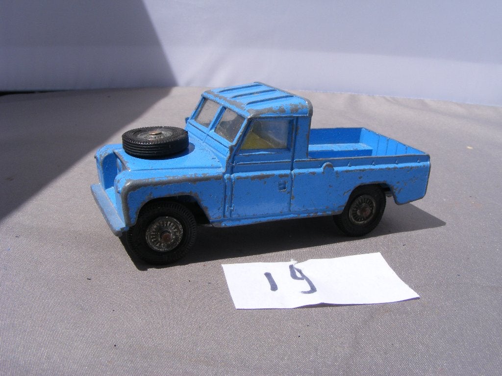 Land rover 109wb corgi toys  1/43 (19) blauw, Ophalen of Verzenden, Gebruikt, Auto, Corgi
