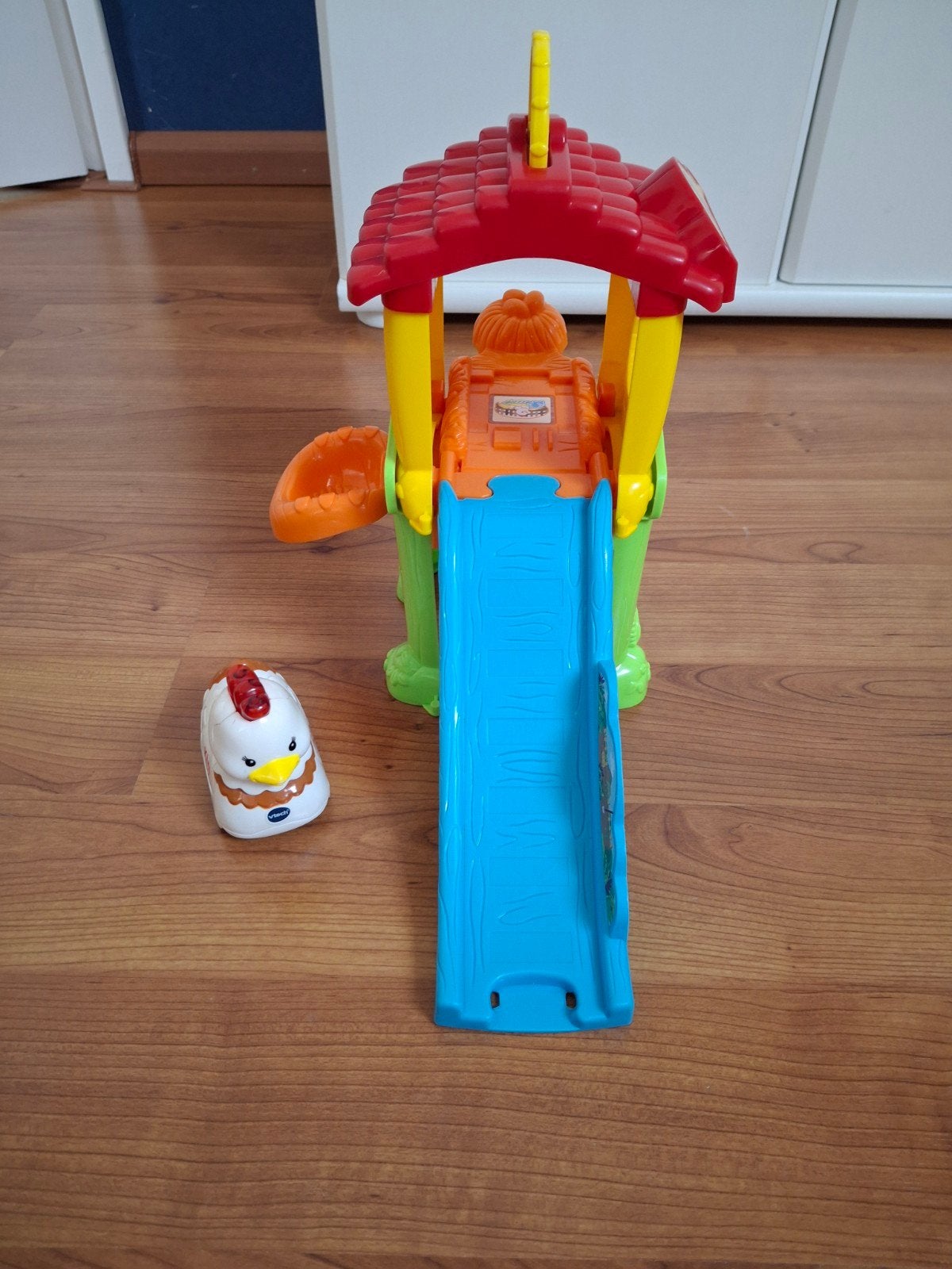 ZoefZoef Kippenhok, met 1 kip, Ophalen of Verzenden, Zo goed als nieuw, 2 tot 4 jaar