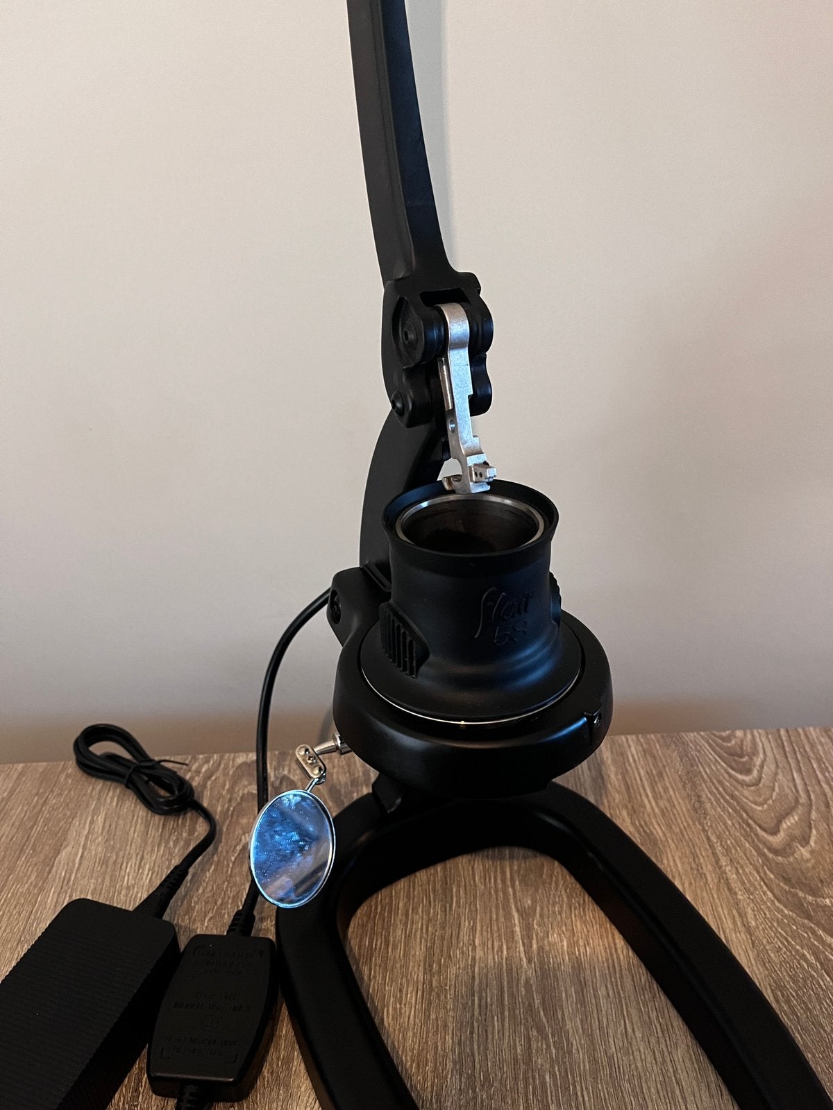 Flair 58+, handmatige espressomachine, Ophalen of Verzenden, Zo goed als nieuw, Espresso apparaat