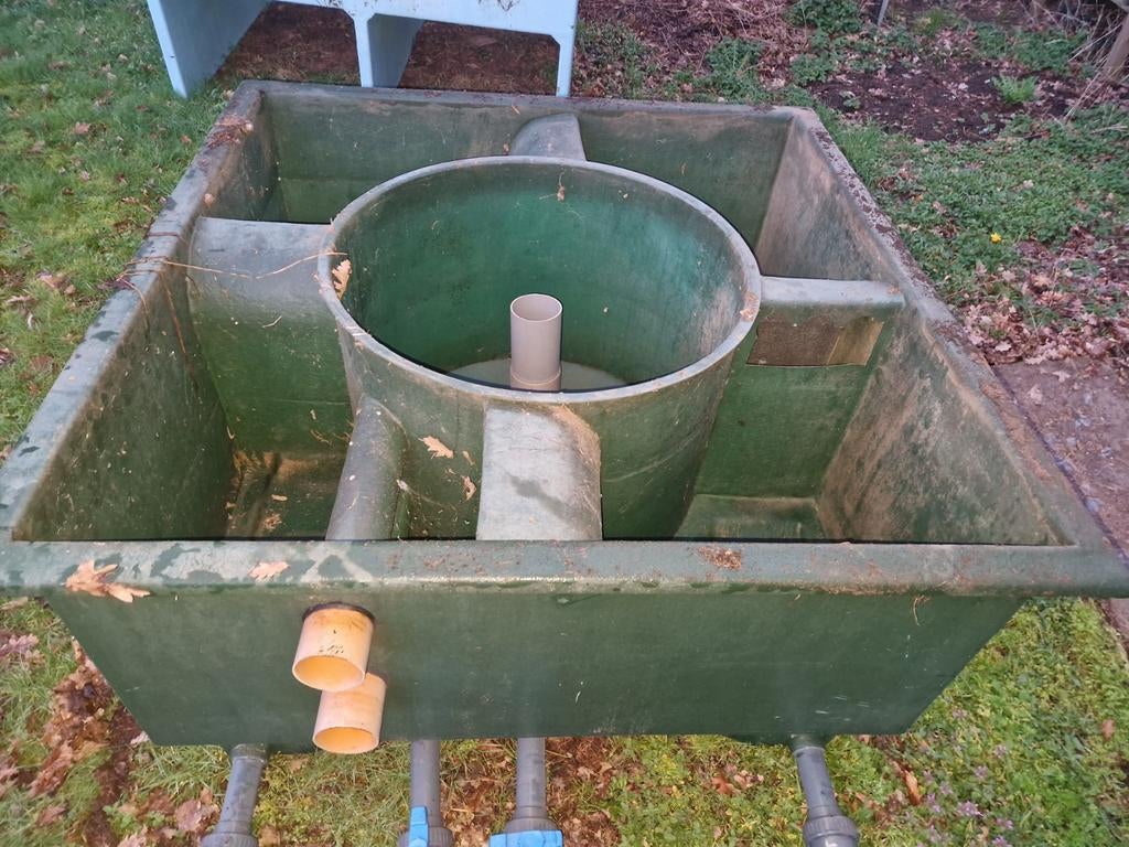 4 Kamer filter met vortex gemaakt van polyester, Ophalen of Verzenden, Vijverfilter