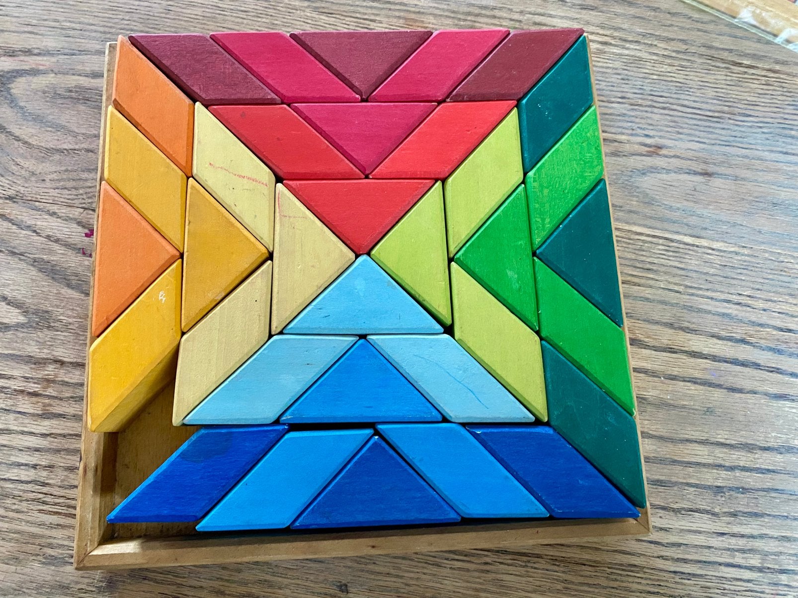 Grimm’s blokken puzzel, Ophalen of Verzenden, Gebruikt