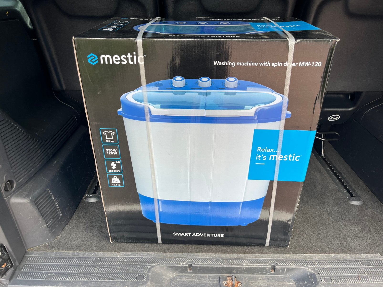 Camping wasmachine mw-120, Witgoed en Apparatuur, Wasmachines, Ophalen, Minder dan 1200 toeren, Minder dan 85 cm, Minder dan 4 kg