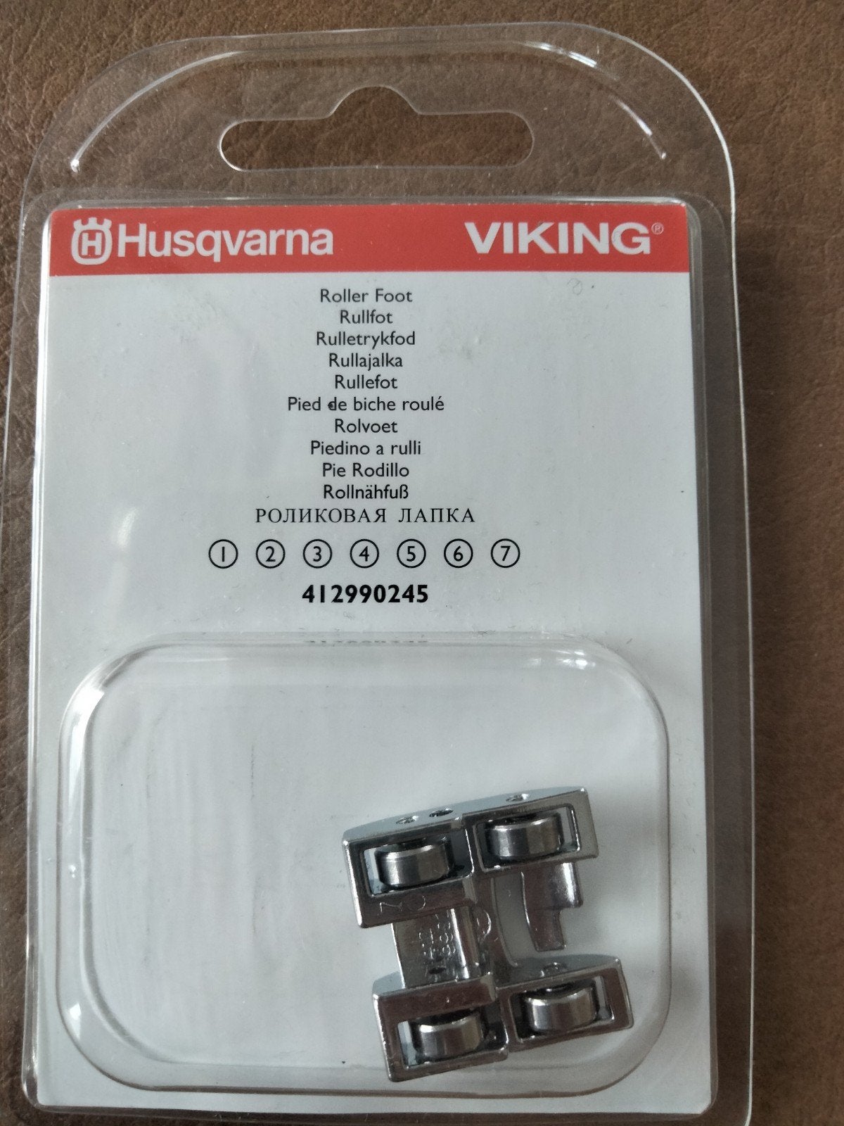 Husqvarna Viking Roller Voet - Naaimachine Toebehoren, Ophalen of Verzenden, Nieuw, Toebehoren, Husqvarna