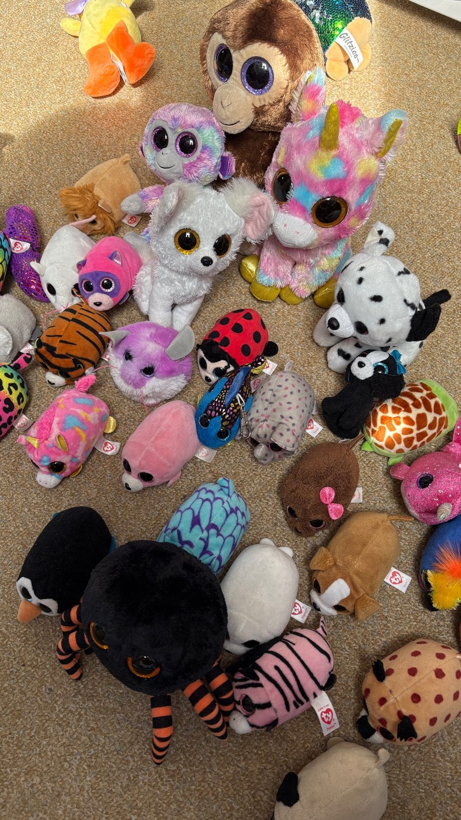 Grote collectie Ty Beanie Boos knuffels, Kinderen en Baby's, Speelgoed | Knuffels en Pluche, Ophalen, Overige karakters, Overige typen
