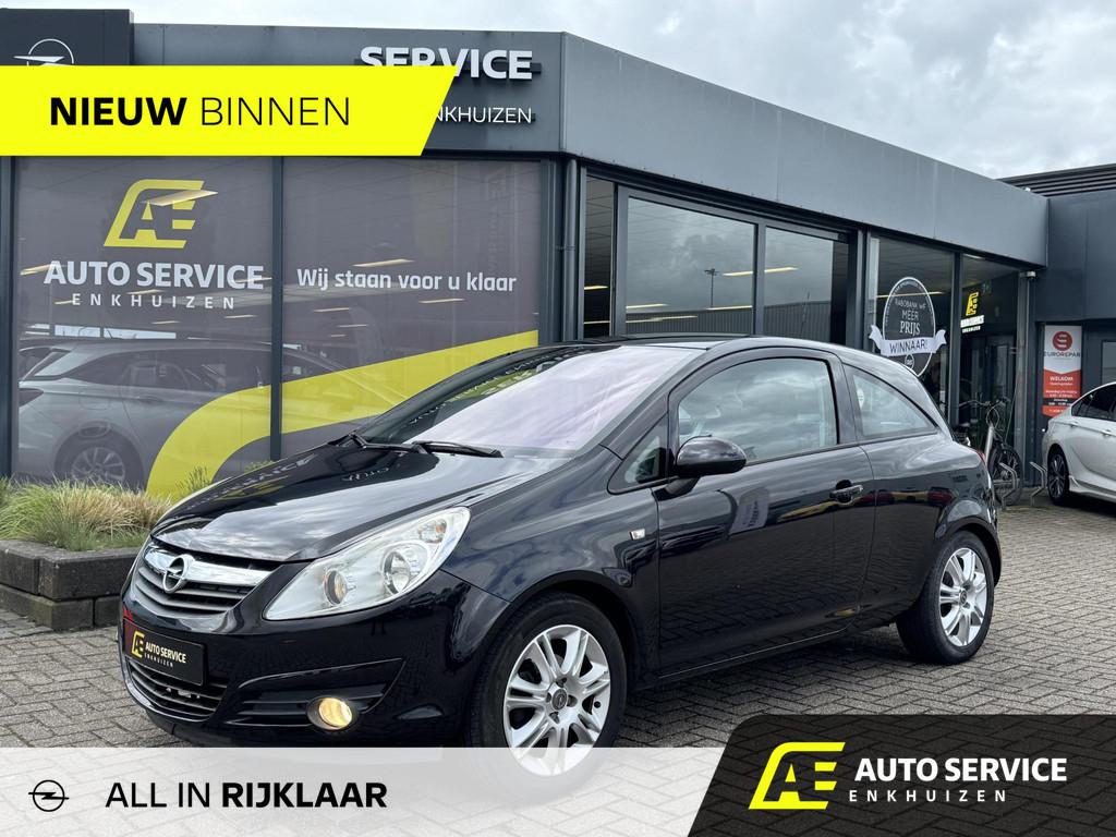 Opel Corsa 1.4-16V Cosmo | AUT Incl beurt en garantie | 100, Auto's, Opel, Bedrijf, Te koop, Corsa, ABS, Airbags, Airconditioning