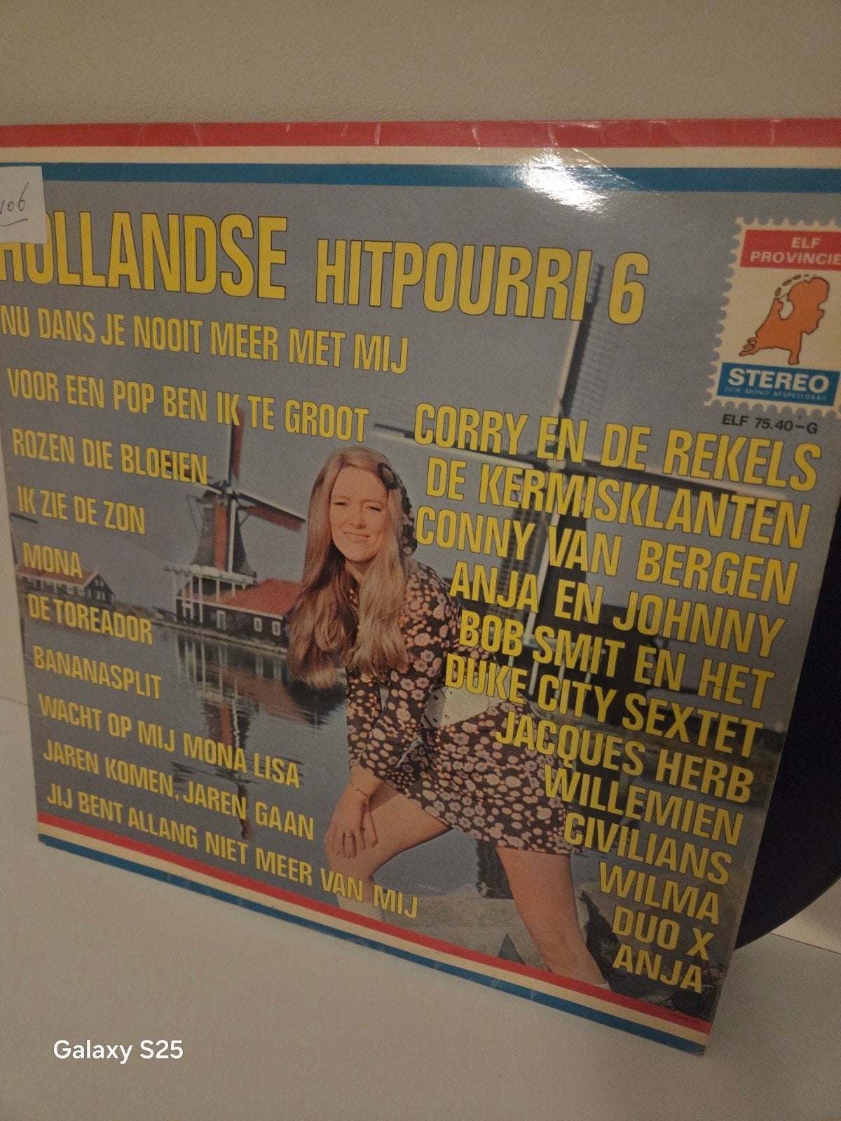 Hollandse Hitpourri 6 - Diverse Artiesten LP, Cd's en Dvd's, Vinyl | Nederlandstalig, Ophalen of Verzenden, Gebruikt, Levenslied of Smartlap
