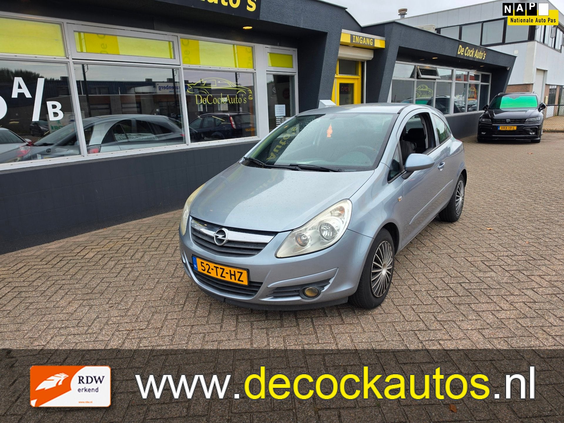 Opel Corsa 1.2-16V Enjoy/AIRCO, Auto's, 450 kg, 4 cilinders, 1229 cc, Origineel Nederlands