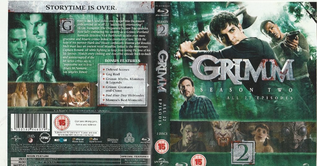 Grimm season 2 all 22 episodes, Cd's en Dvd's, Ophalen of Verzenden, Zo goed als nieuw, Tv en Series, Boxset