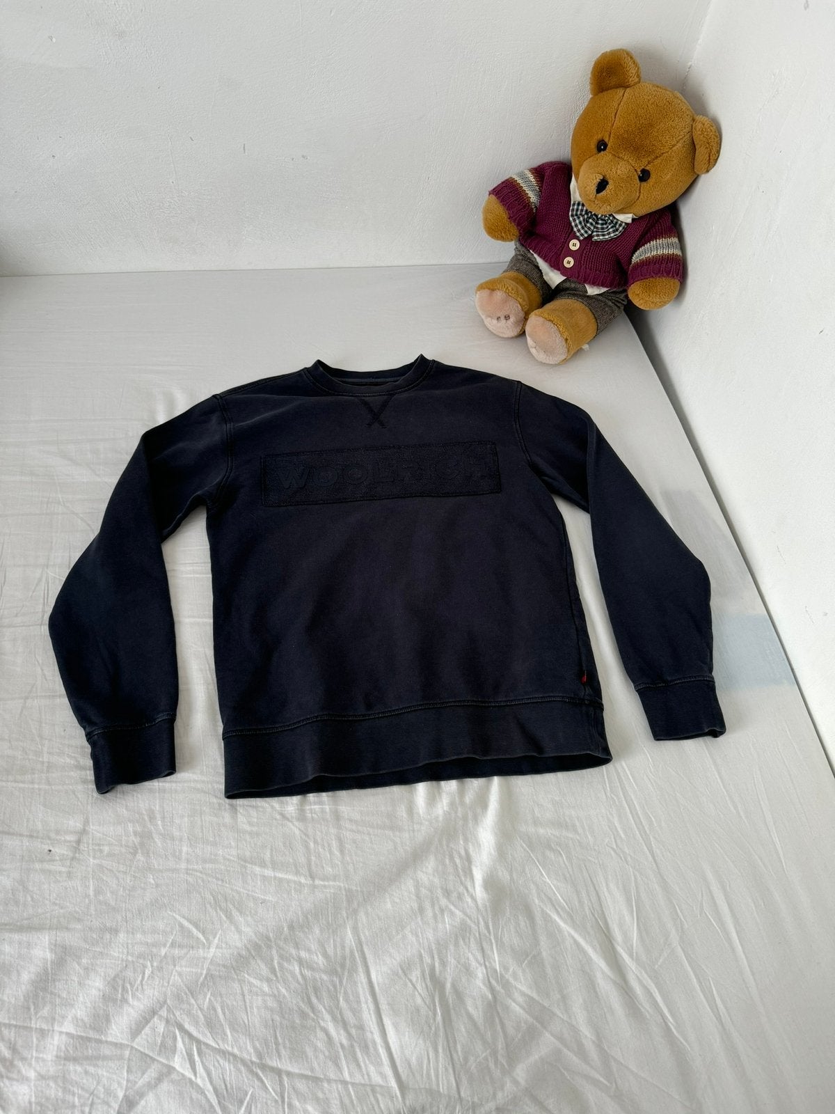 Mooie Woolrich trui, Ophalen of Verzenden, Zo goed als nieuw, Maat 46 (S) of kleiner, Blauw