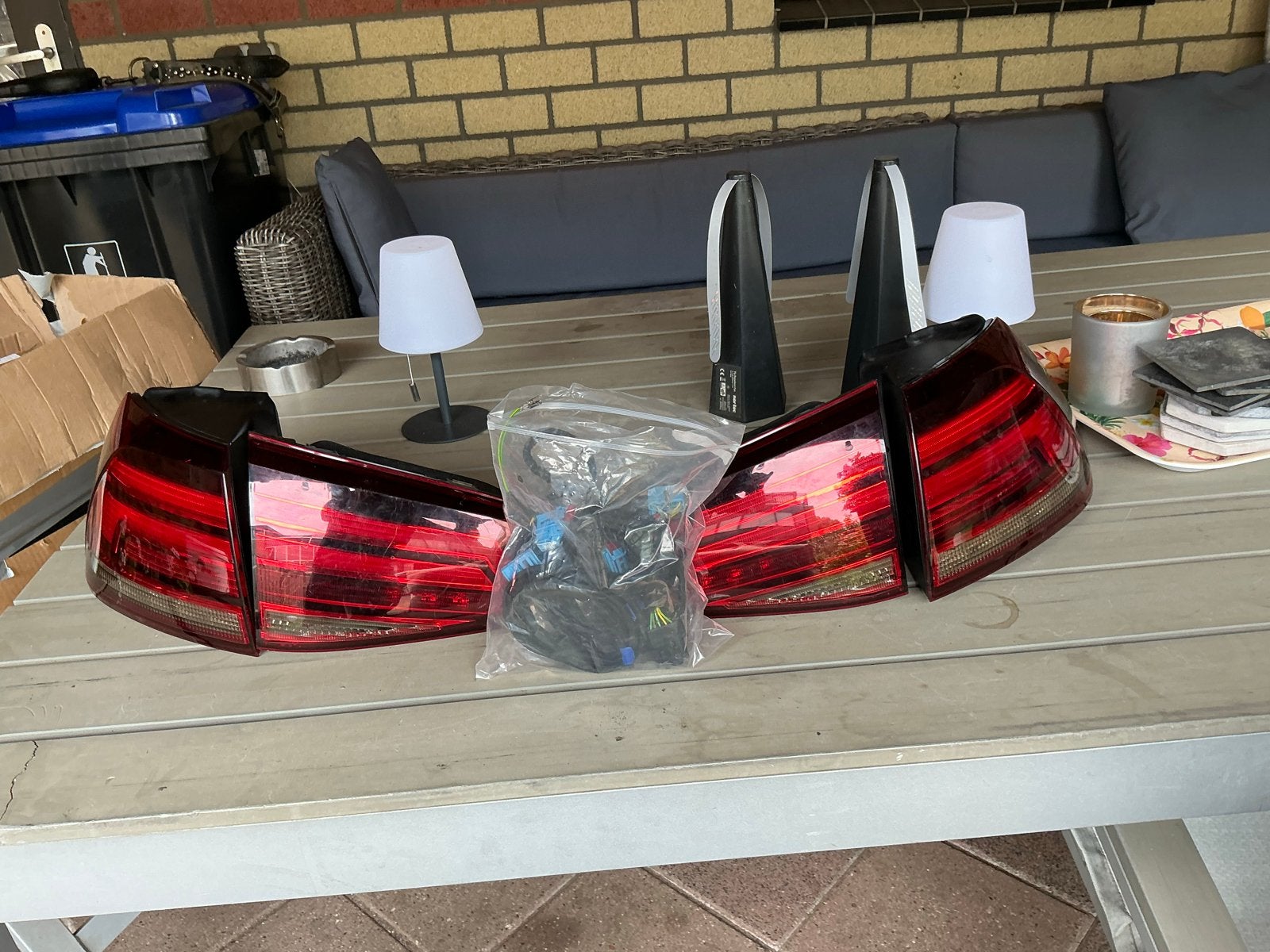 Golf 7/7.5 LED Achterlichten Upgrade met complete kabelset, Ophalen of Verzenden, Gebruikt, Volkswagen