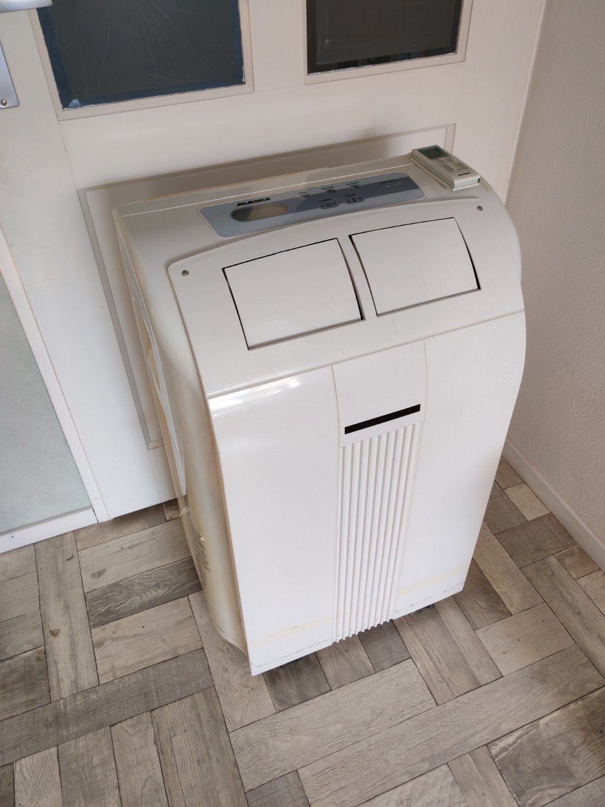 Kanon! Alaska Mobiele Airco 12.000 BTU - Zeer krachtig, Ophalen, 3 snelheden of meer, Zo goed als nieuw, Koelen en Ontvochtigen