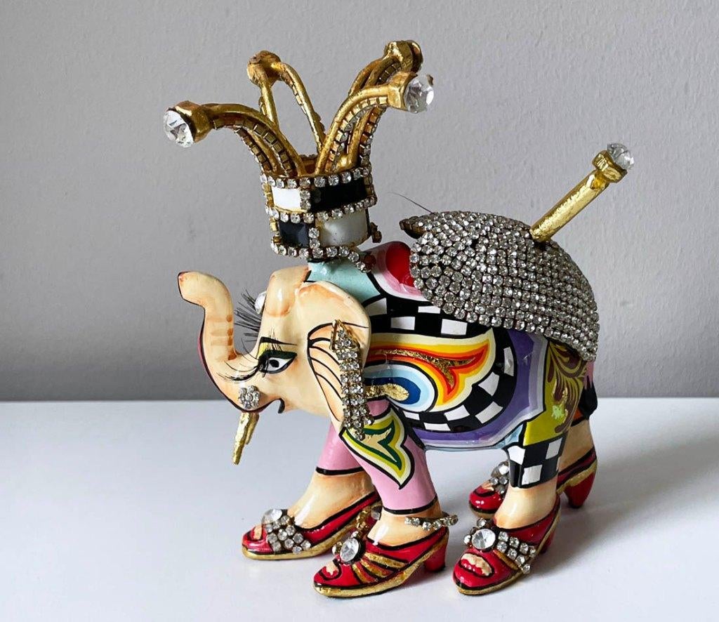 Toms Drag Olifant Beeldje "Juliana", Ophalen of Verzenden