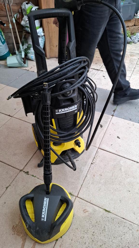 Karcher k5, Tuin en Terras, Hogedrukreinigers, Ophalen, Gebruikt, Elektrisch