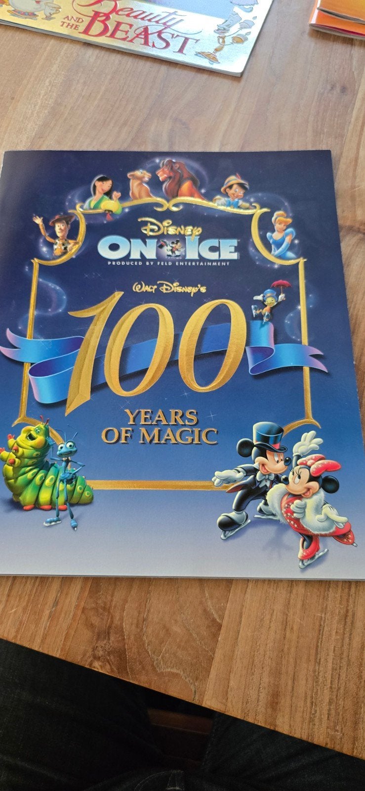 Disney On Ice: 100 Years of Magic Programmaboekje, Ophalen of Verzenden, Overige figuren, Nieuw, Papier, Kaart of Schrift