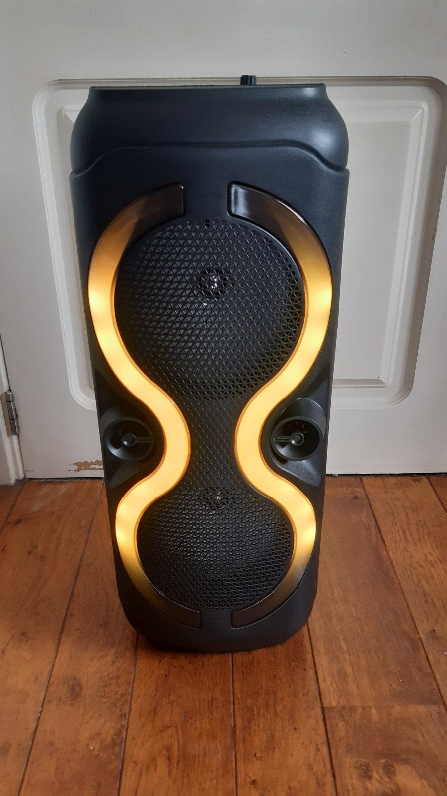 Soundlogic Mega Party Box met LED Licht en Microfoon, Ophalen