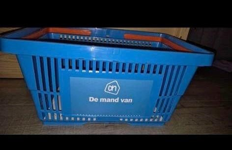 Speelgoed boodschappenmand Albert Heijn - ware grootte, Ophalen of Verzenden, Gebruikt, Jongen of Meisje